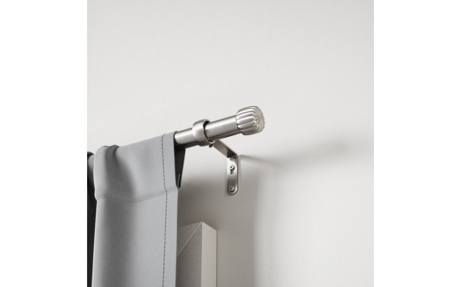 UMBRA karnisz CLEO 168 - 305 cm srebrny