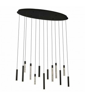 RICHMOND lampa wisząca OXLEY 13 brązowa