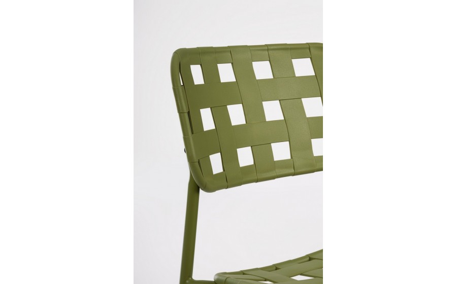 BIZZOTTO krzesło ogrodowe CLOVER zielone