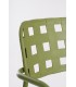 BIZZOTTO krzesło ogrodowe CLOVER ARM  zielone