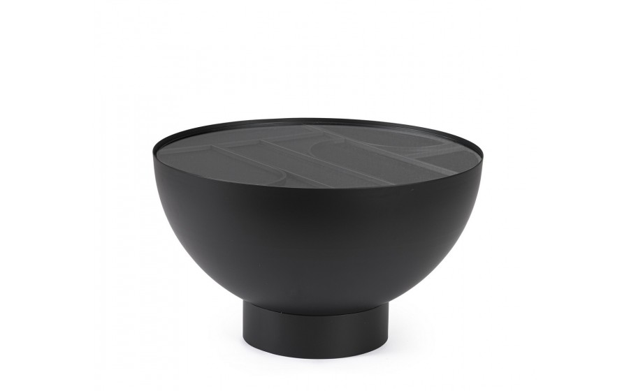 BIZZOTTO stolik kawowy ARCHIE 60 czarny