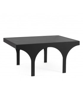 BIZZOTTO stolik kawowy ARCHIE 80x60  czarny