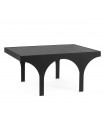 BIZZOTTO stolik kawowy ARCHIE 80x60  czarny