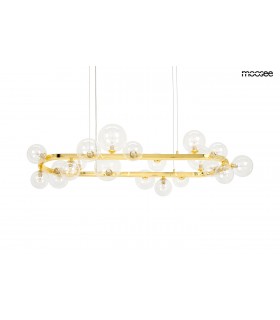 MOOSEE lampa wisząca ALURE OVAL 120  złota