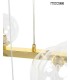MOOSEE lampa wisząca ALURE OVAL 120  złota