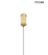 MOOSEE lampa wisząca ALURE OVAL 120  złota