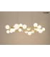 MOOSEE lampa wisząca ALURE OVAL 120  złota/mleczna