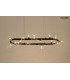 MOOSEE lampa wisząca ALURE OVAL 120  czarna