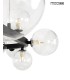 MOOSEE lampa wisząca ALURE OVAL 120  czarna