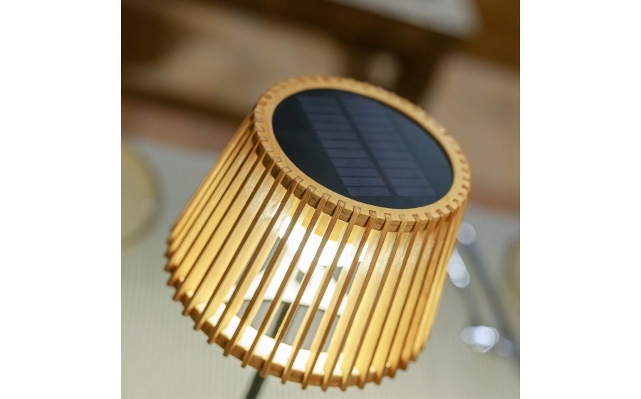 NEW GARDEN lampa stołowa OKINAWA SOLAR  & BATTERY