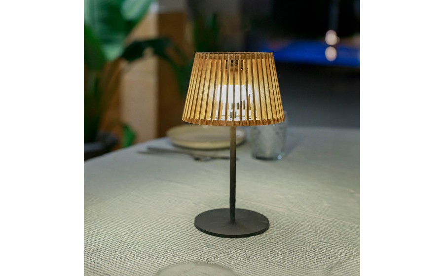 NEW GARDEN lampa stołowa OKINAWA SOLAR  & BATTERY