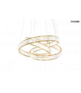 MOOSEE lampa wisząca WAVE 80 złota