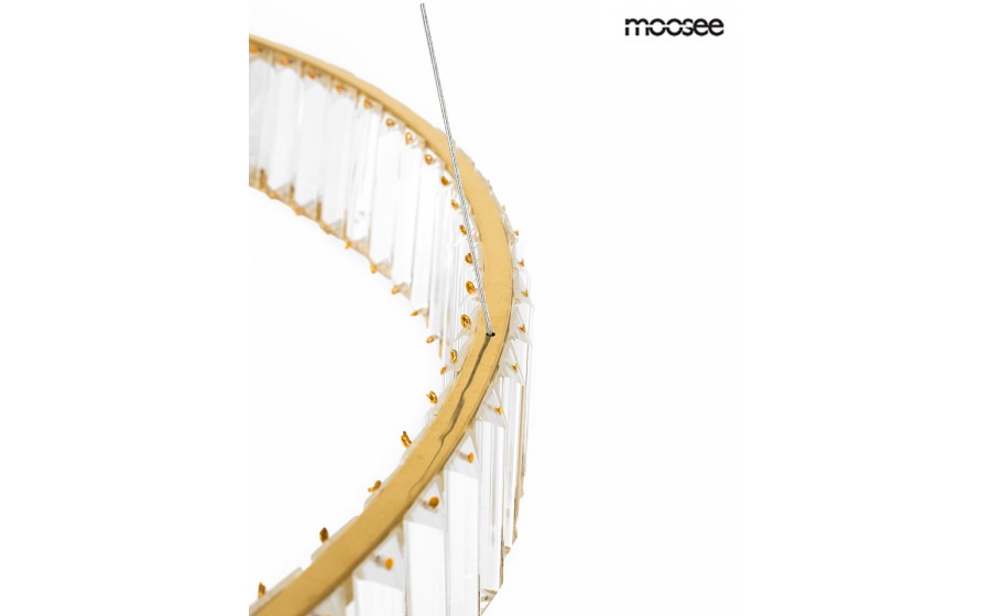 MOOSEE lampa wisząca WAVE 80 złota