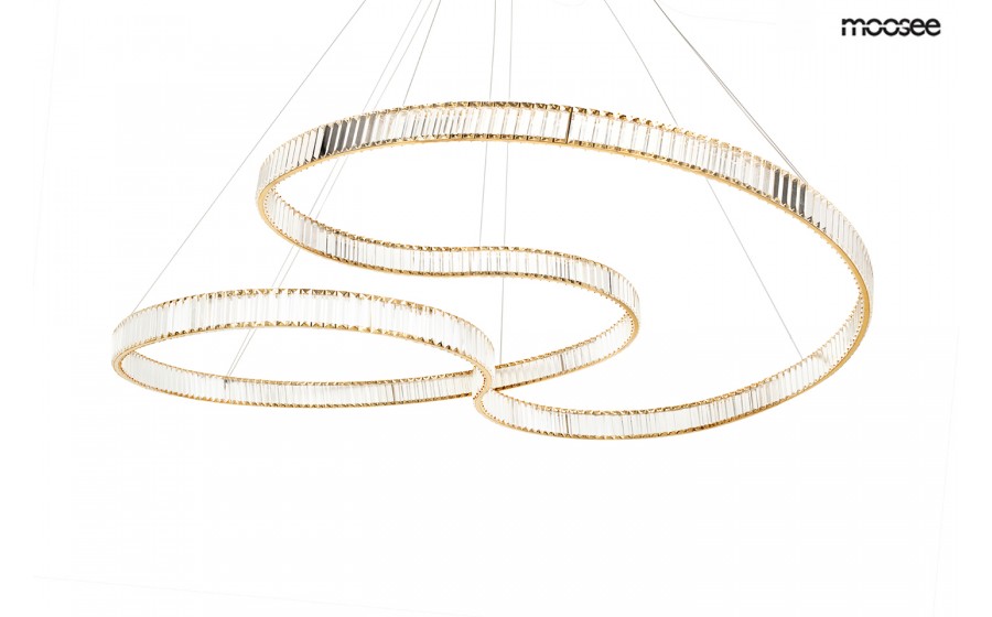 MOOSEE lampa wisząca WAVE 160A złota