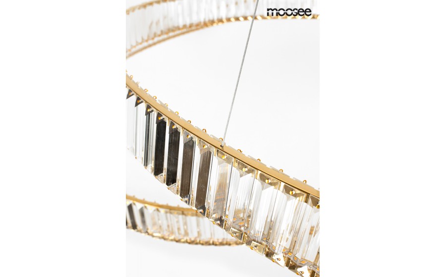 MOOSEE lampa wisząca WAVE 160A złota