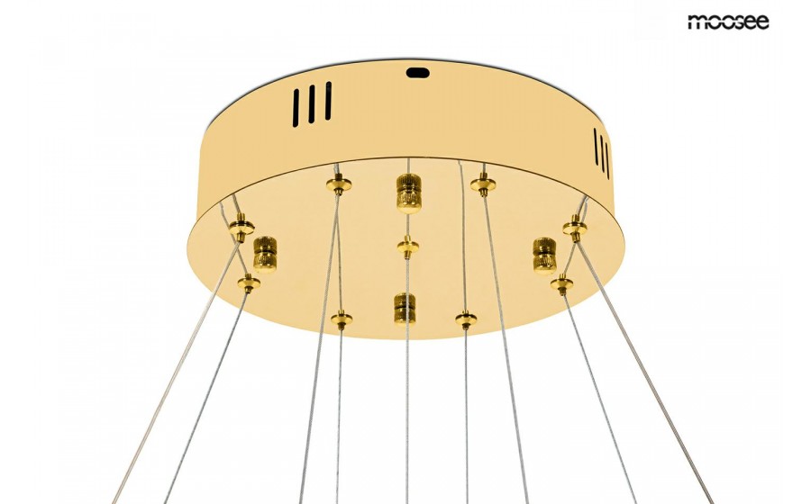 MOOSEE lampa wisząca WAVE 160A złota