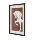 RICHMOND obraz BLAZER 120,5x80,5 cm  brązowy