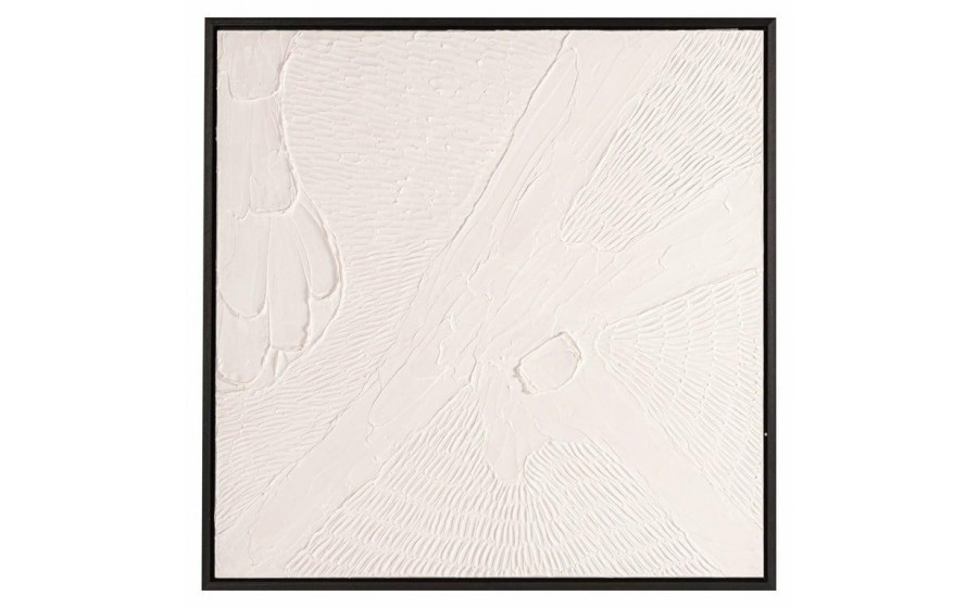 RICHMOND obraz JANEY 80x80 cm biały