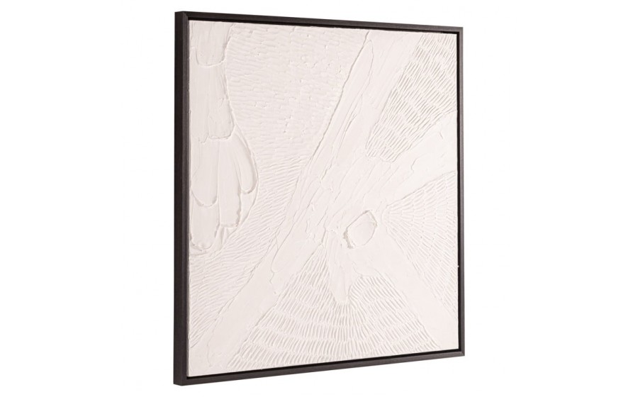 RICHMOND obraz JANEY 80x80 cm biały