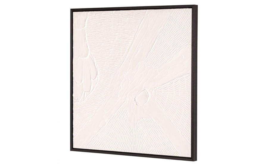 RICHMOND obraz JANEY 80x80 cm biały