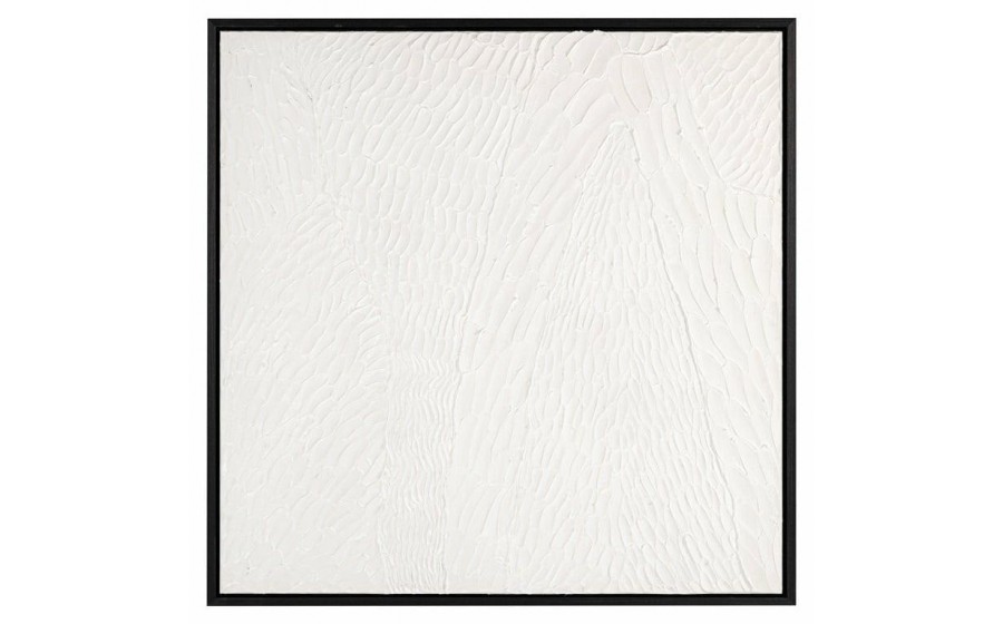 RICHMOND obraz JANELL 80x80 cm biały