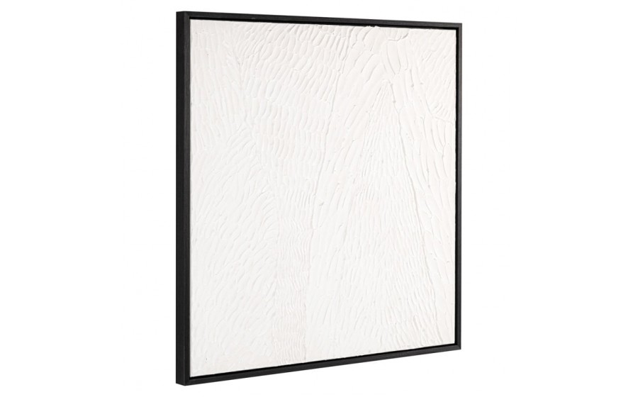 RICHMOND obraz JANELL 80x80 cm biały