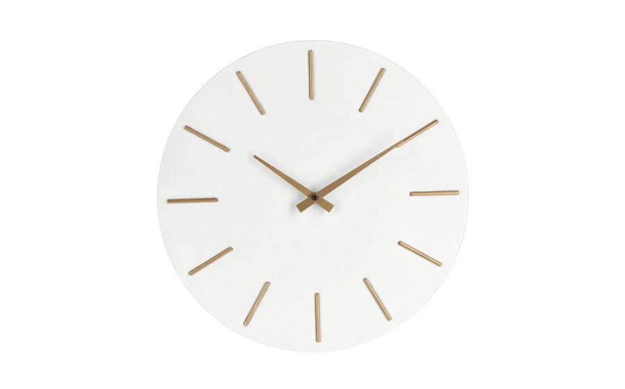 BIZZOTTO zegar ścienny TIMELINE 40 biały