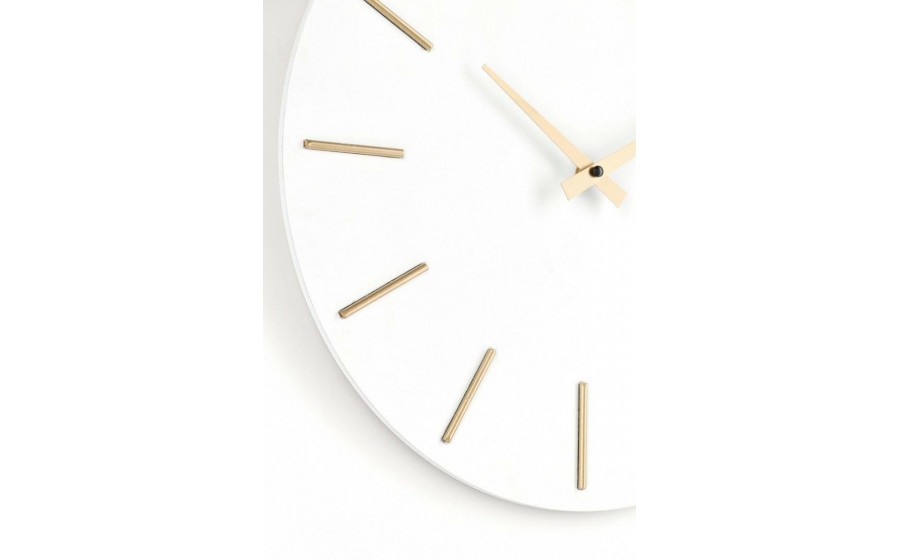 BIZZOTTO zegar TIMELINE 40 biały