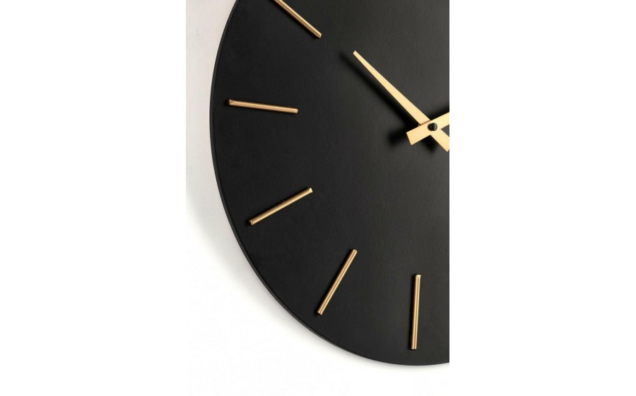 BIZZOTTO zegar ścienny TIMELINE 40 czarny