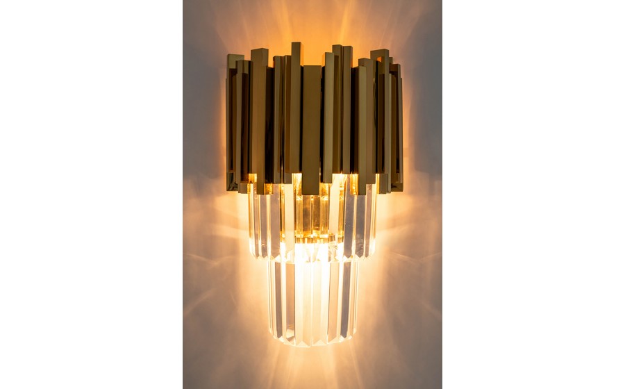 Lampa ścienna IMPERIAL WALL GOLD złota