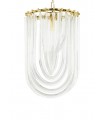Lampa wisząca MURANO S złota - szkło, metal