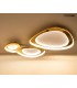 MOOSEE lampa sufitowa / plafon CELL 3  złota