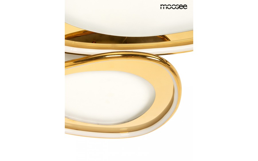 MOOSEE lampa sufitowa / plafon CELL 3  złota