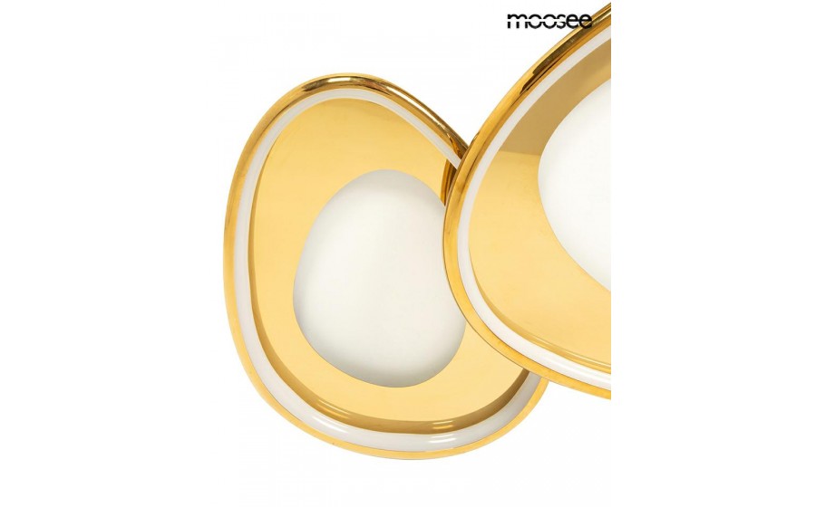 MOOSEE lampa sufitowa / plafon CELL 3  złota
