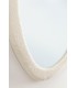 BIZZOTTO lustro ścienne BOUCLÉ 59x90 cm  białe