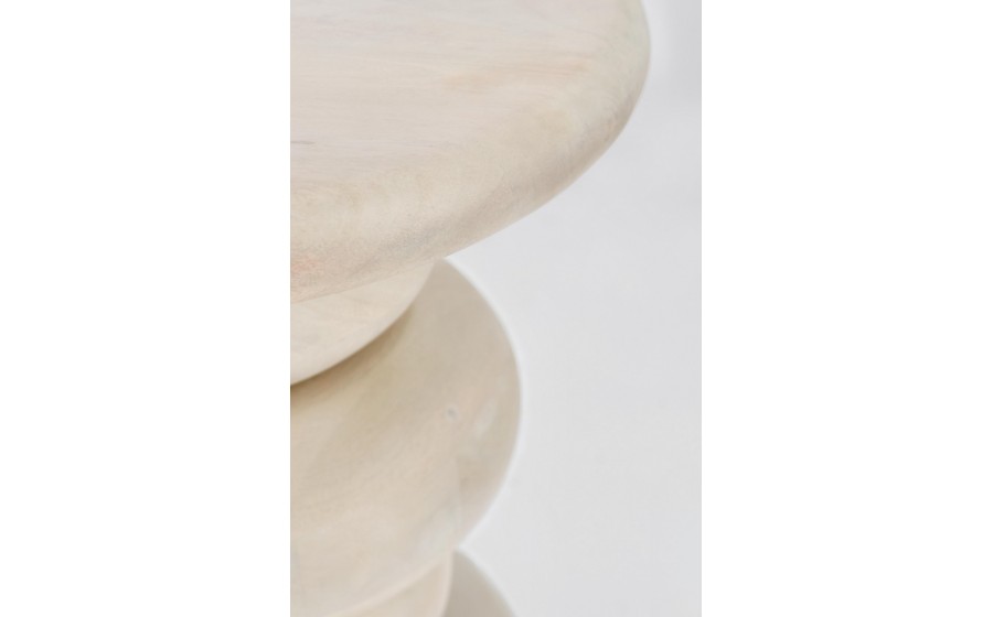 BIZZOTTO stolik kawowy LOPEZ 40 beżowy