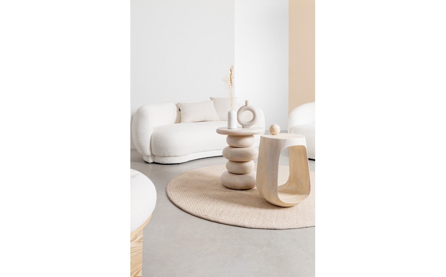 BIZZOTTO stolik kawowy LOPEZ beżowy