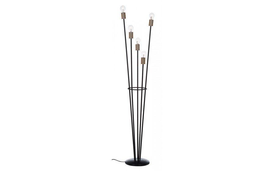 BIZZOTTO lampa podłogowa TORCH czarna
