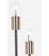 BIZZOTTO lampa podłogowa TORCH czarna