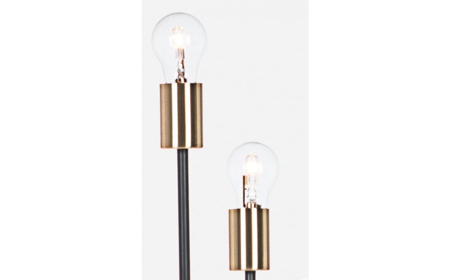 BIZZOTTO lampa podłogowa TORCH czarna
