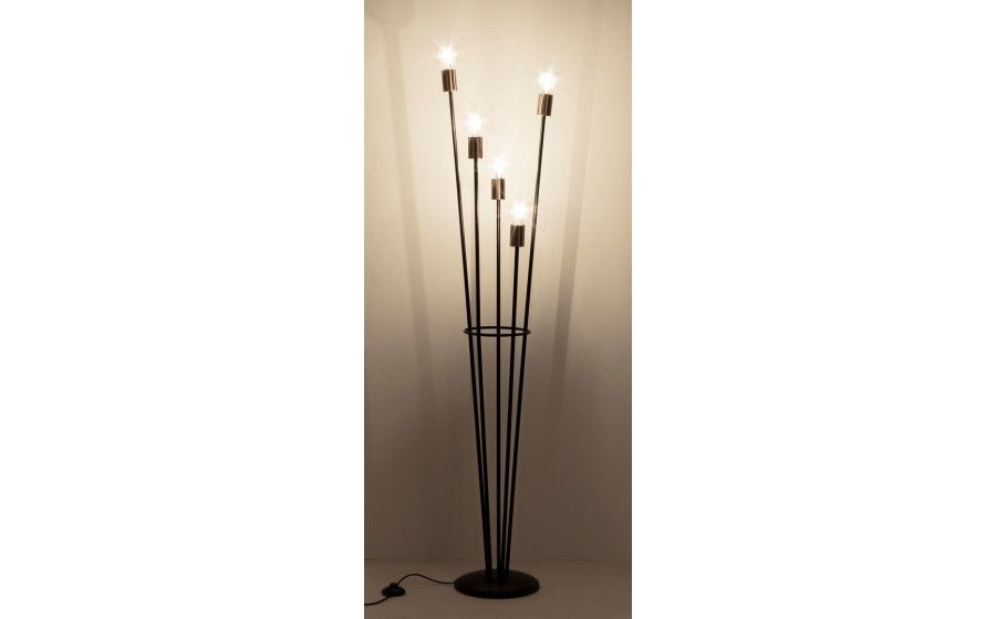 BIZZOTTO lampa podłogowa TORCH czarna