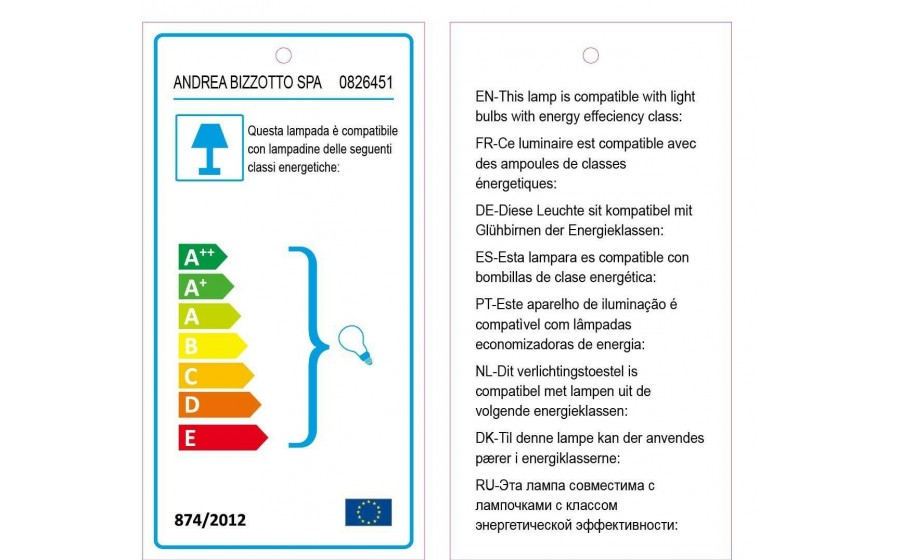 BIZZOTTO lampa podłogowa TORCH czarna