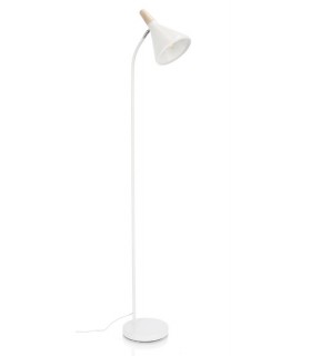 BIZZOTTO lampa podłogowa BRILL biała