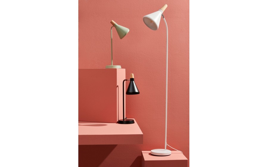 BIZZOTTO lampa podłogowa BRILL biała