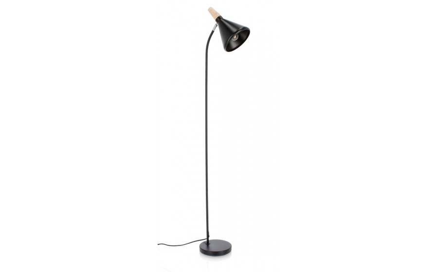 BIZZOTTO lampa podłogowa BRILL czarna