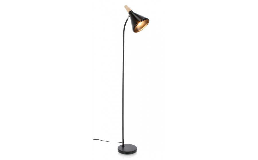 BIZZOTTO lampa podłogowa BRILL czarna
