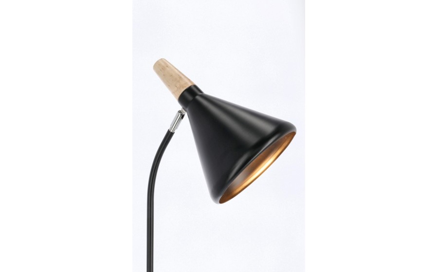BIZZOTTO lampa podłogowa BRILL czarna