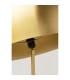 KARE lampa podłogowa LOUNGY 160 cm złota