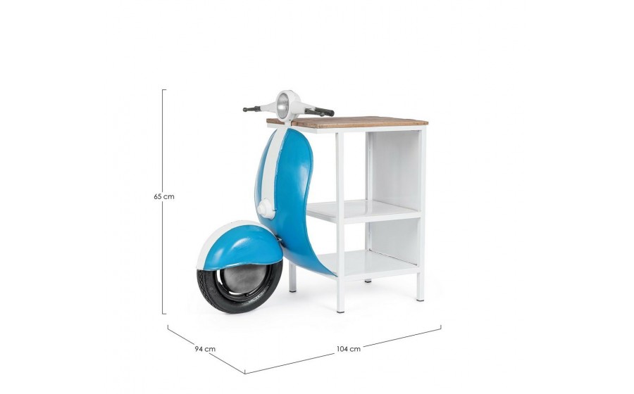 BIZZOTTO barek VESPA niebieski