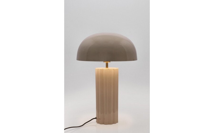 BIZZOTTO lampa stołowa KAIKU 54 beżowa